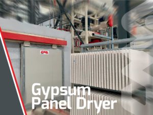 Gypsum panels dryer completed in Algeria
